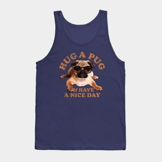 Hug a Pug Tank Top by RaymundoSouza